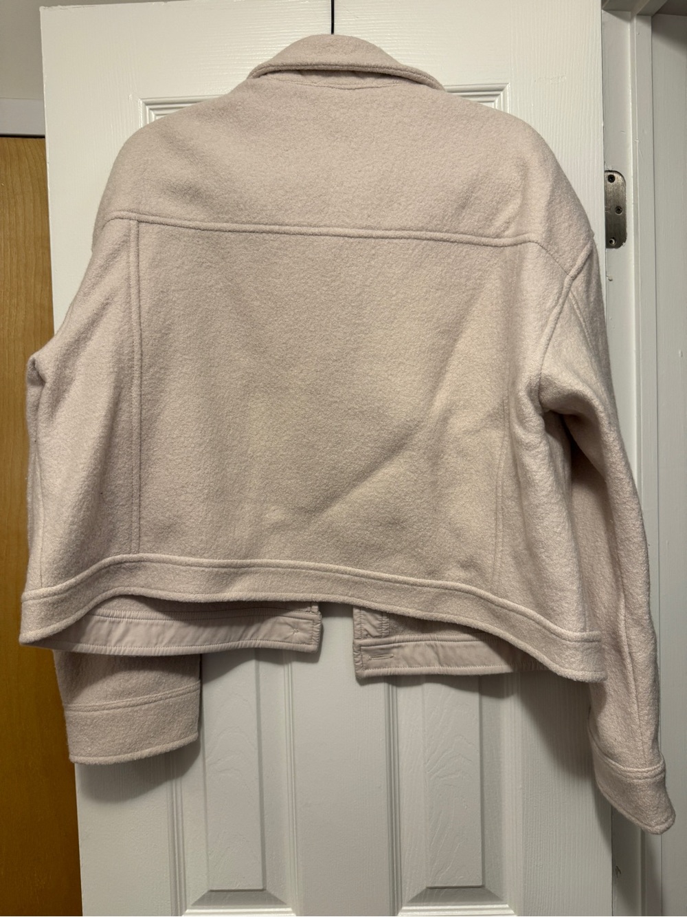 Quince Heather Bone Boxy Shacket Jacket - Picture 4 of 4